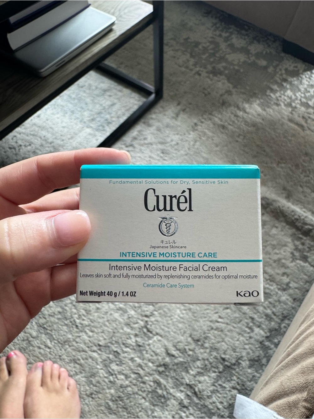 Intensive Moisture Facial Cream — White & Teal